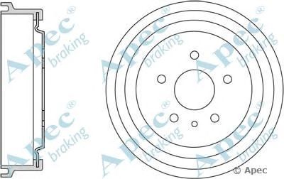 APEC BRAKING drm9939 -  Тормозной барабан